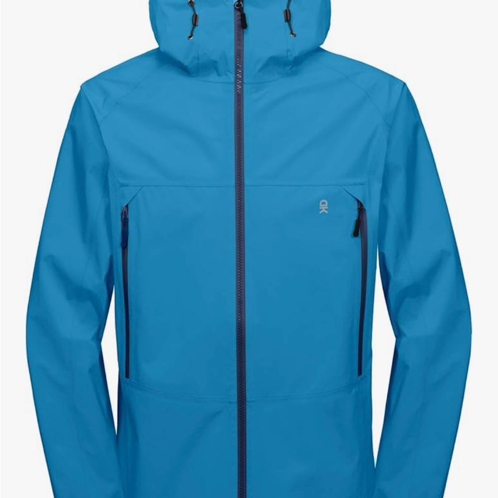 Little Donkey Andy Men’s 3L Waterproof Hard Shell Jacket Blue Size M